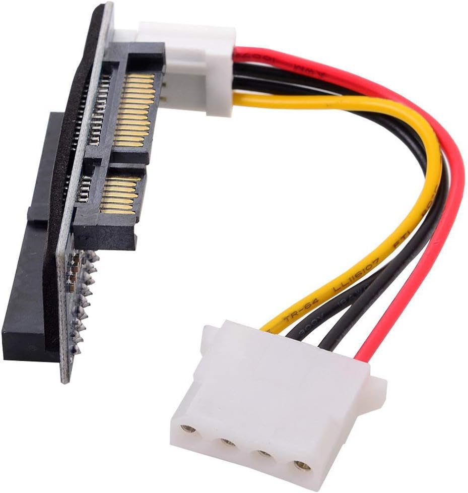 Cablecc IDE/PATA 40Pin Disk to SATA Female Converter Adapter PCBA for Desktop & 3.5 Hard Disk Drive