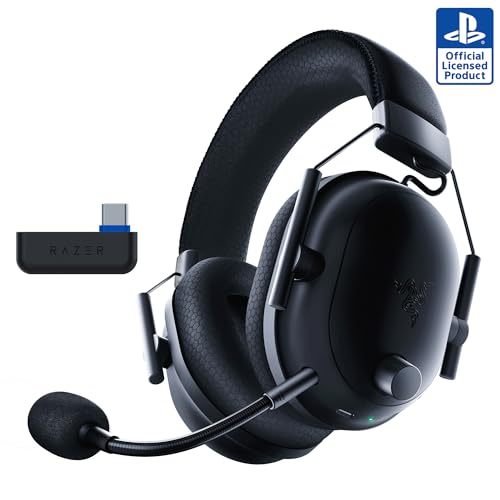Razer BlackShark V2 Pro Wireless Xbox Gaming Headset: 50mm Drivers - Super Wideband Mic - Noise Isolating Earcups - for Xbox, PS5, Nintendo Switch 2
