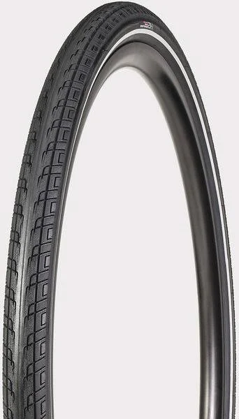 Bontrager H2 Hard-Case Ultimate Reflective Hybrid Tire 700c - Black/Reflective - 700 x 35C
