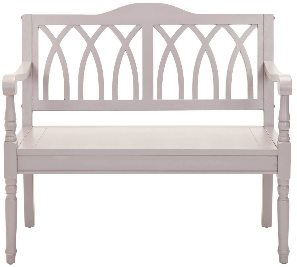 Safavieh Benjamin Bench, Grey