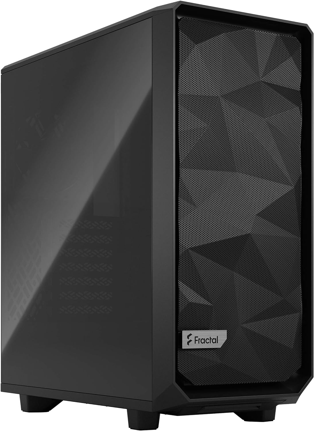 Fractal Design FD-C-MES2C-01 Meshify 2 Compact Black Solid ATX Mid Tower Computer Case (Black)