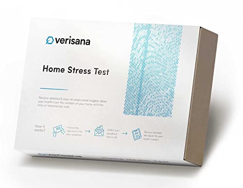 Home Stress Test ?Saliva Test Kit for Daily Cortisol Levels ?4 Cortisol Levels Throughout The Day?CLIA Certified Lab ?Verisana - Kansas Nuitrition