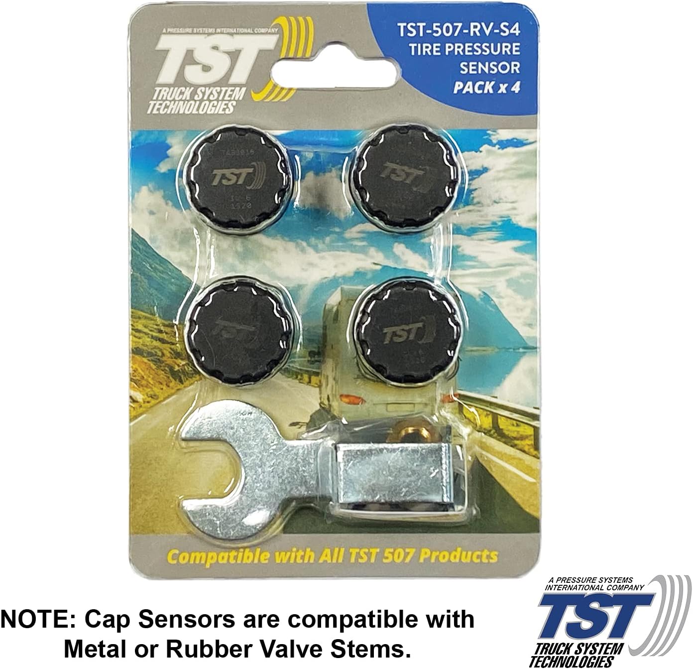 TST Tire Pressure Sensor Tow Car Pack for TST 507 Systems