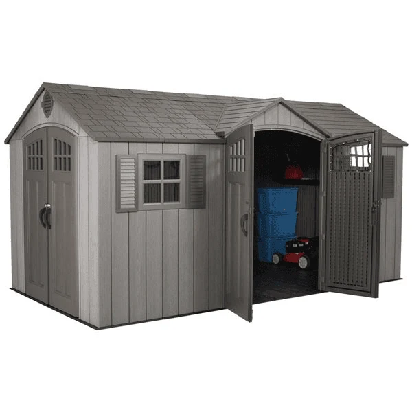 Lifetime Shed 15 ft x 8 ft (Side Entry)