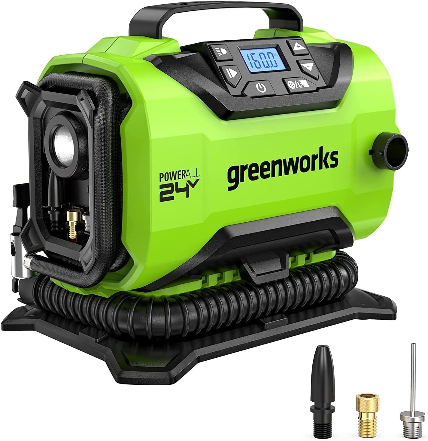 Greenworks 24V Inflator, Battery and Charger Sold Separately Pack of 2