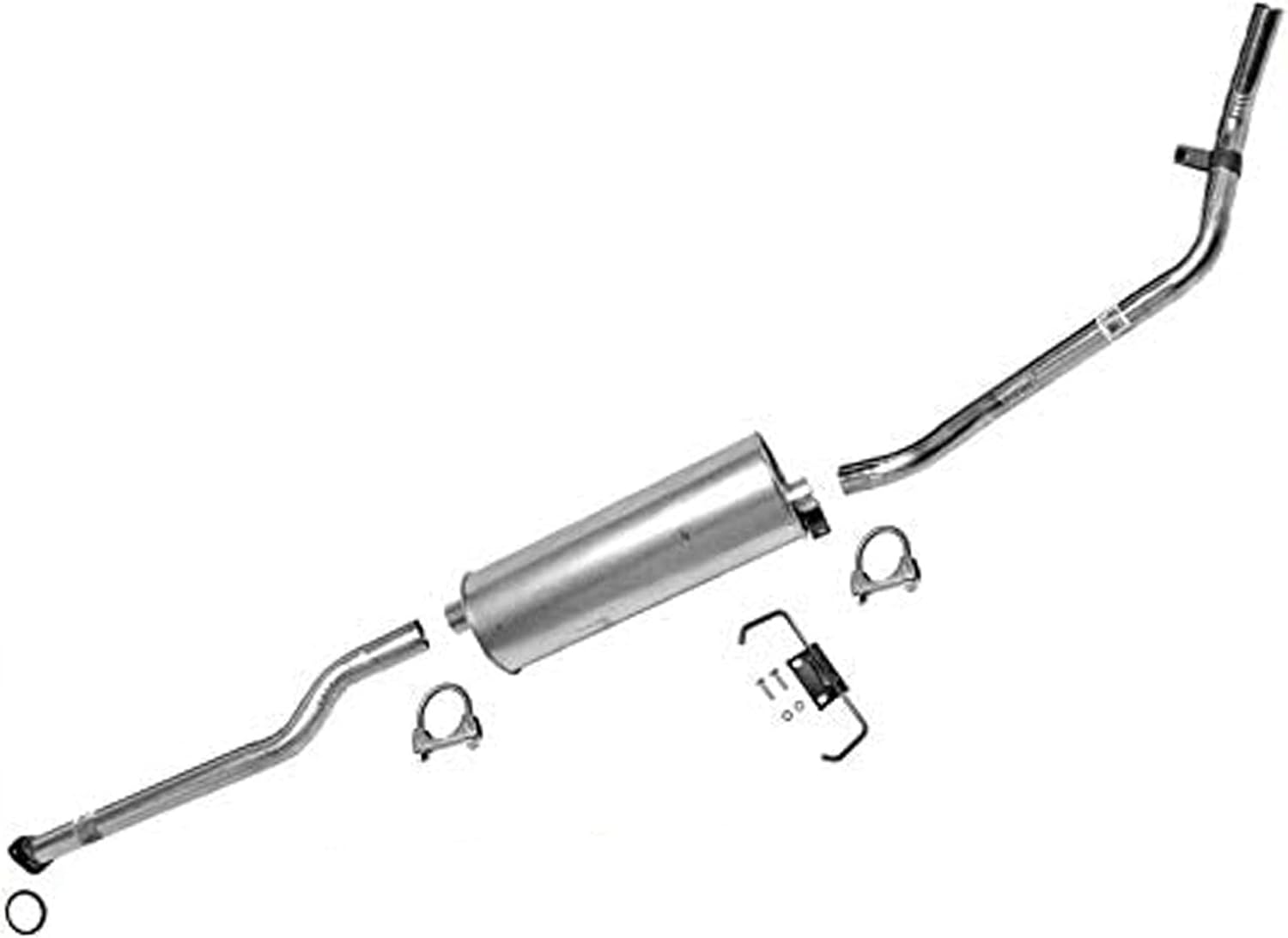 121" Wheel Base New Exhaust for Toyota Pick Up 3.0 4 Wheel Drive Extra Cab 89-95