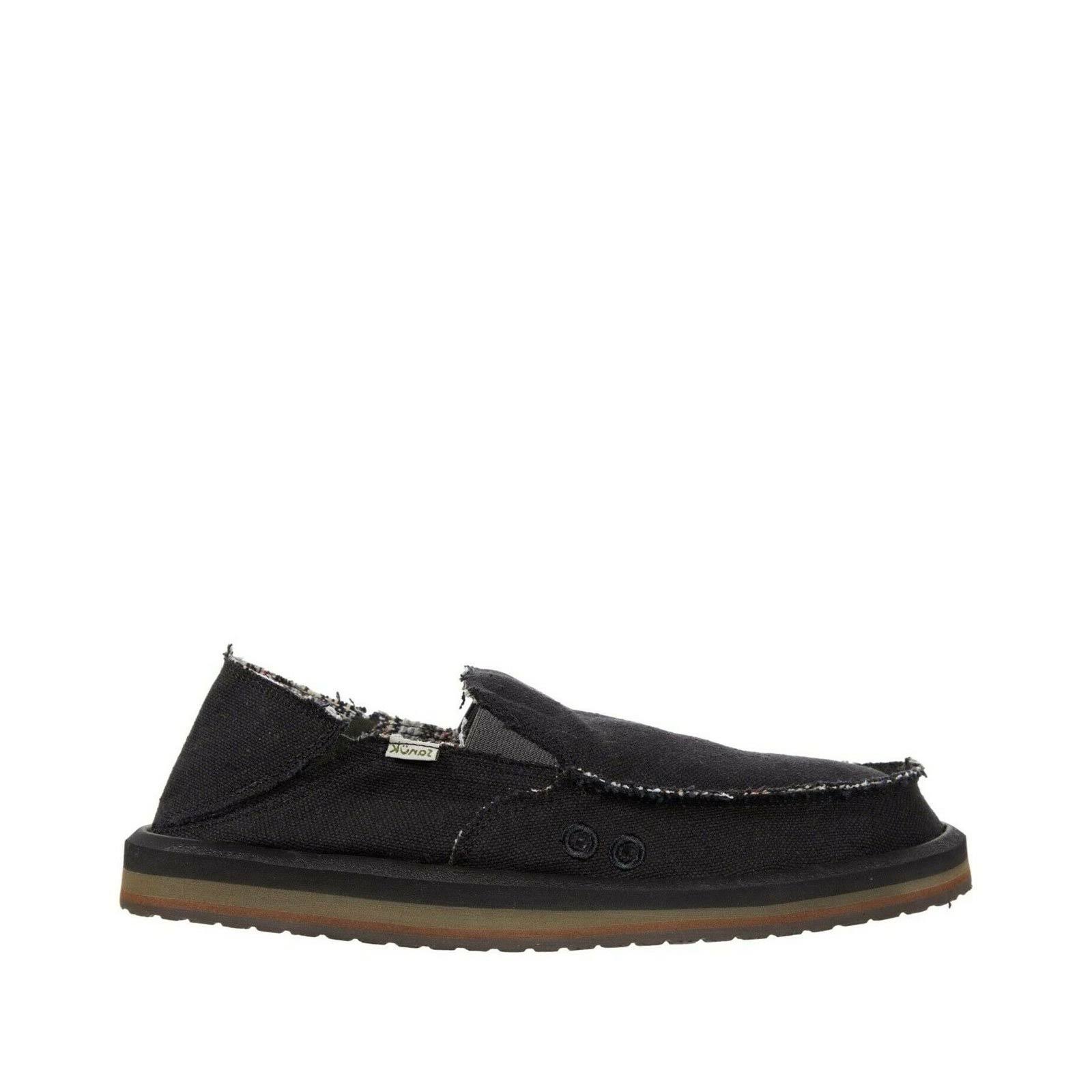 Sanuk Vagabond St Hemp Black / 13