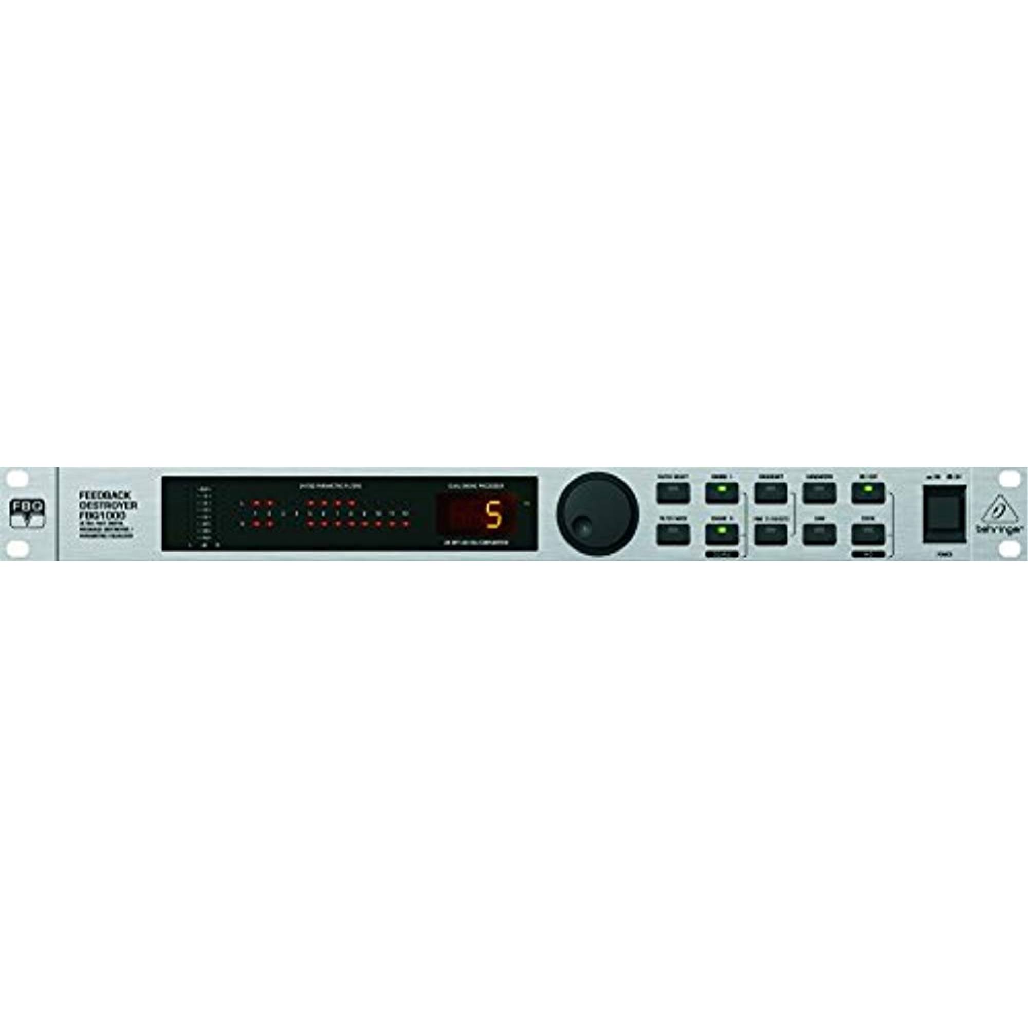 Behringer FBQ1000 Feedback Destroyer u0026 Parametric EQ
