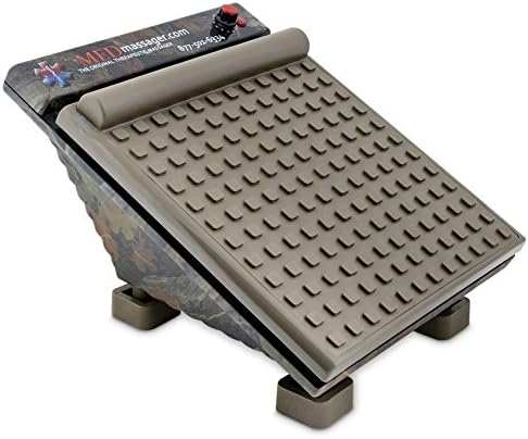 MedmassagerFoot Massager Machine MMF06C, Therapeutic Deep Tissue Massager, Electric 11-Speed Massager with Comfortable Pad