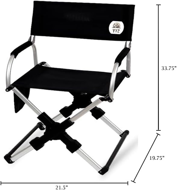 [2024 Portable Camping Chair with Carry Bag, Compact, Lightweight Collapsible Arm Chair for outdoor Camping, Sports, Tailgates, Beach, and Fishing