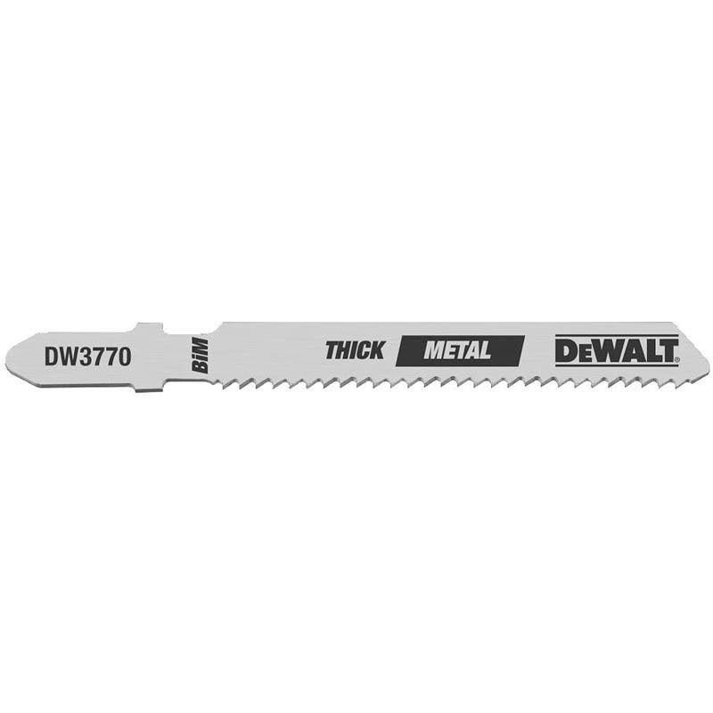 DeWalt DW3770-5 T-Shank Jig Saw Blade 3, 14 TPI - 25 Pak