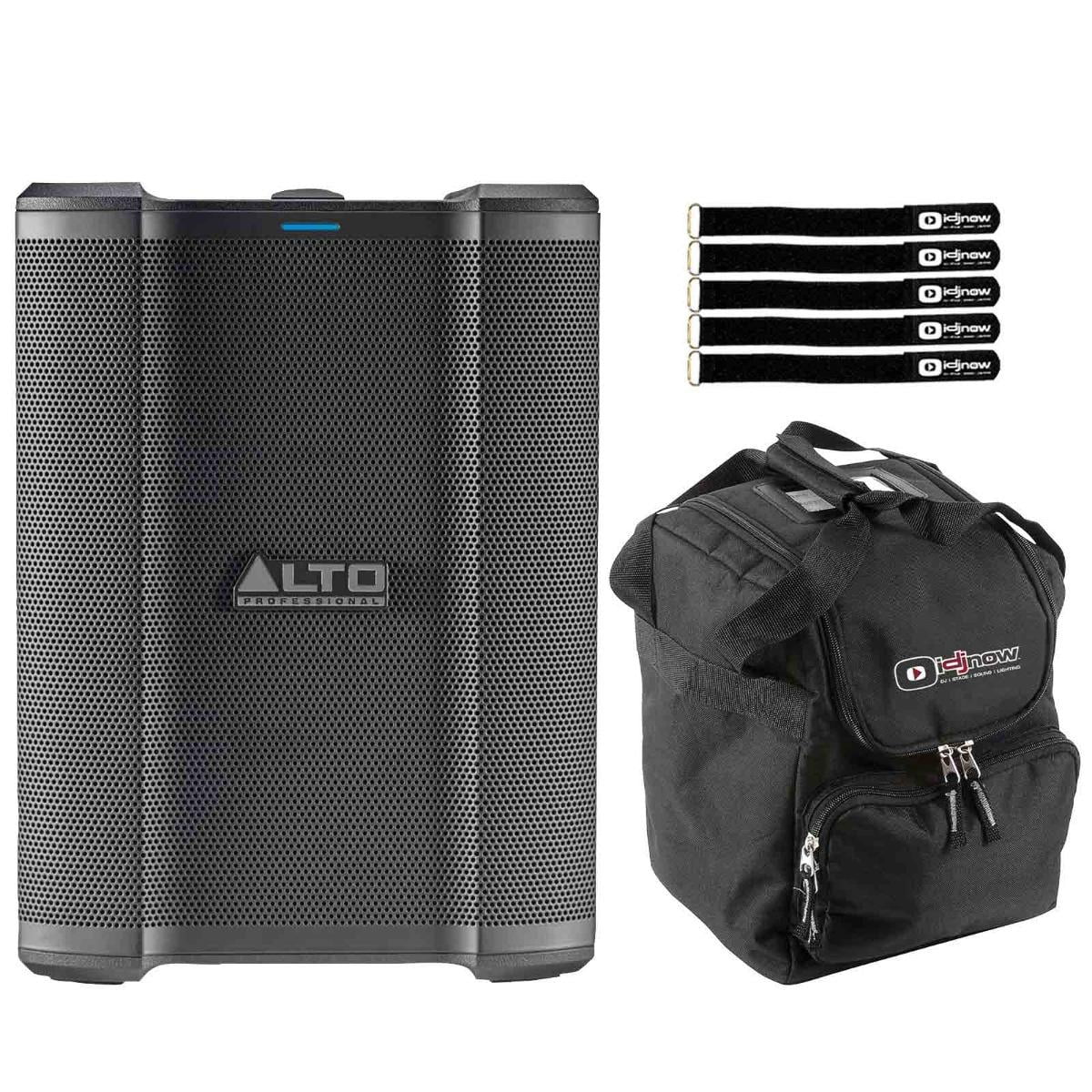 Alto Professional BUSKER 200W Premium Battery Powered Portable PA with Protective Case Package - Curated Treasures Market