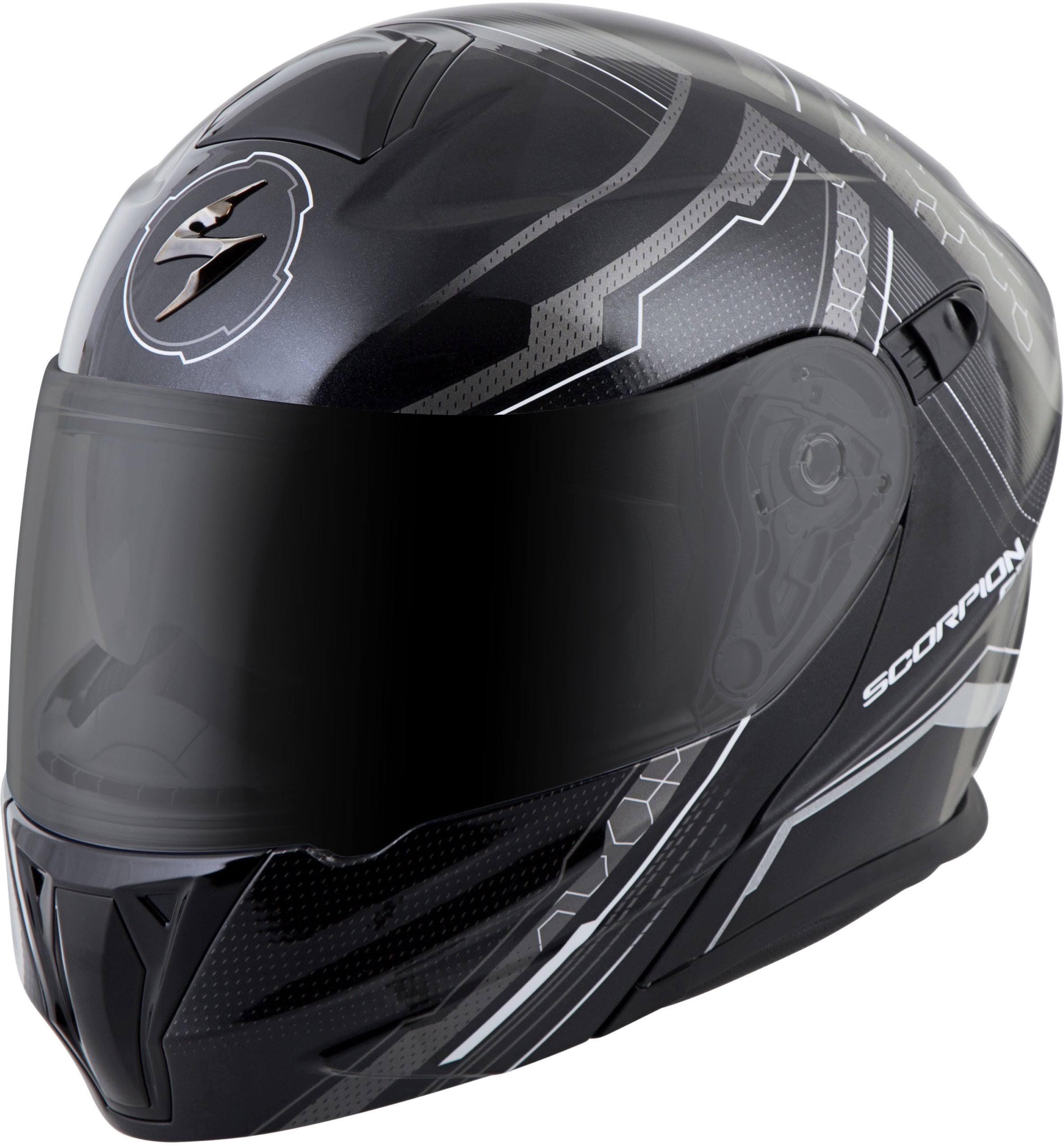 Scorpion - EXO-GT920 Modular Satellite Helmet Silver Xs - 92-1232