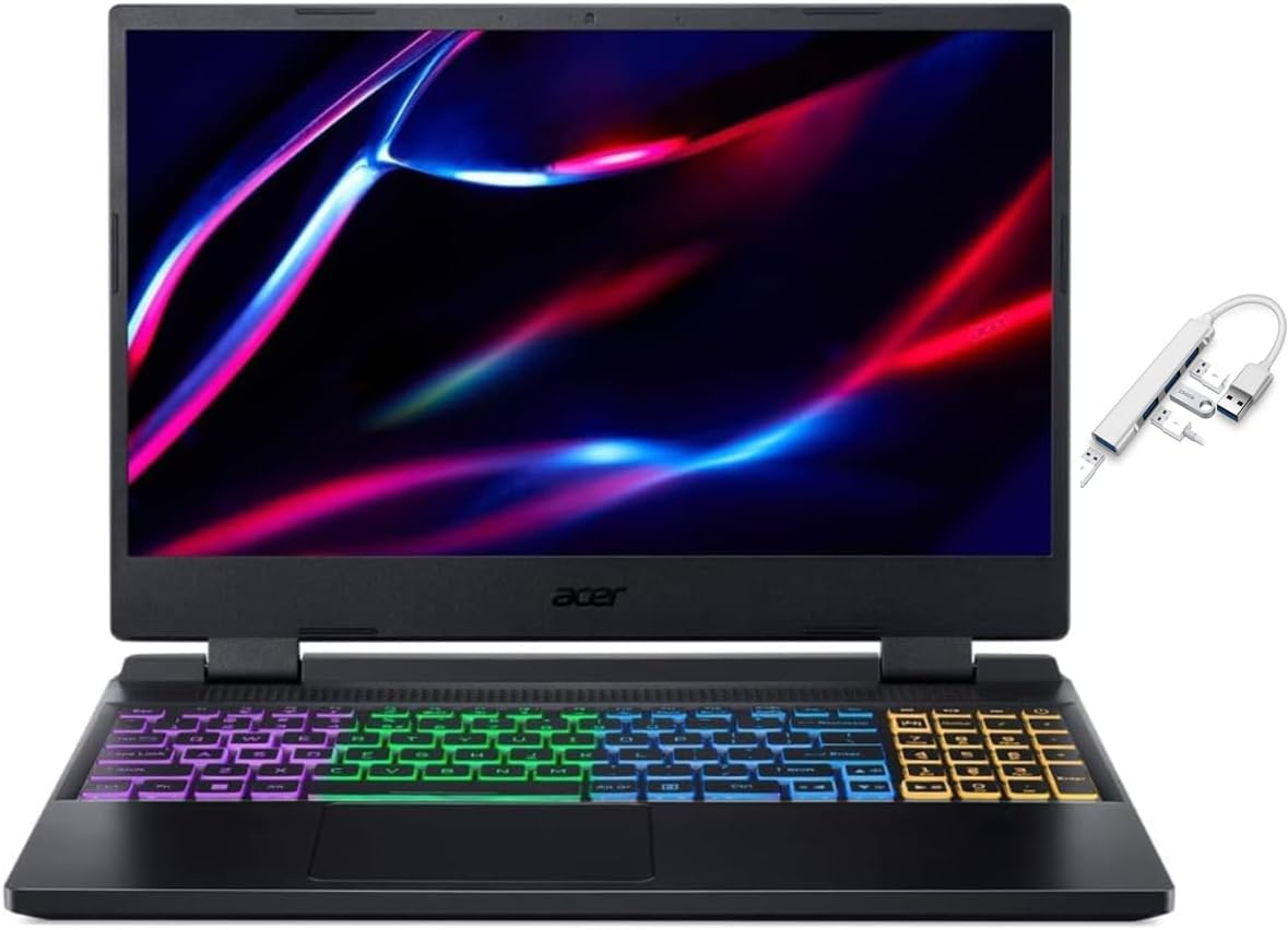 Acer Nitro 5 15.6" QHD 165Hz Display Gaming Laptop | AMD Ryzen 7 6800H(>i7-12700H) | NVIDIA GeForce RTX 3070 Ti | 16GB RAM DDR5 | 1024GB SSD |