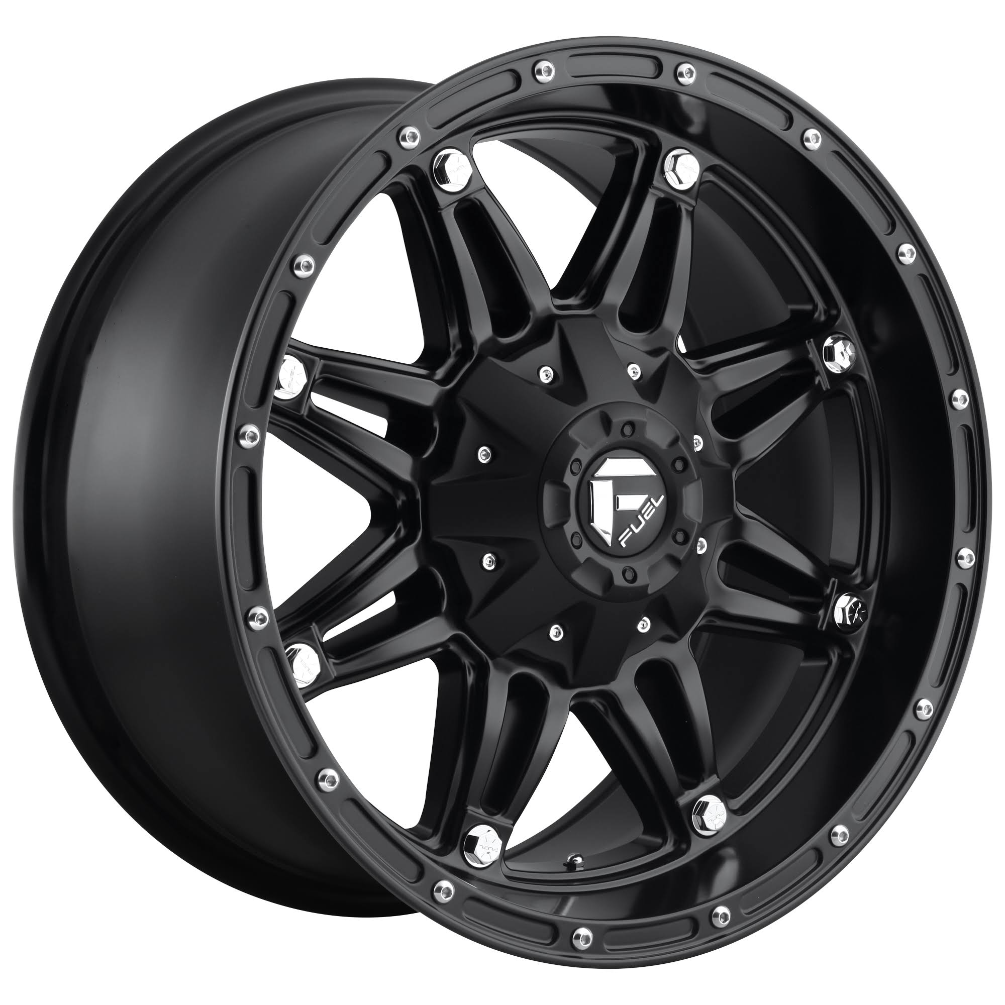 Fuel D531 Hostage Matte Black 1-Piece Cast Wheel 20x10 8x165.1 -18mm
