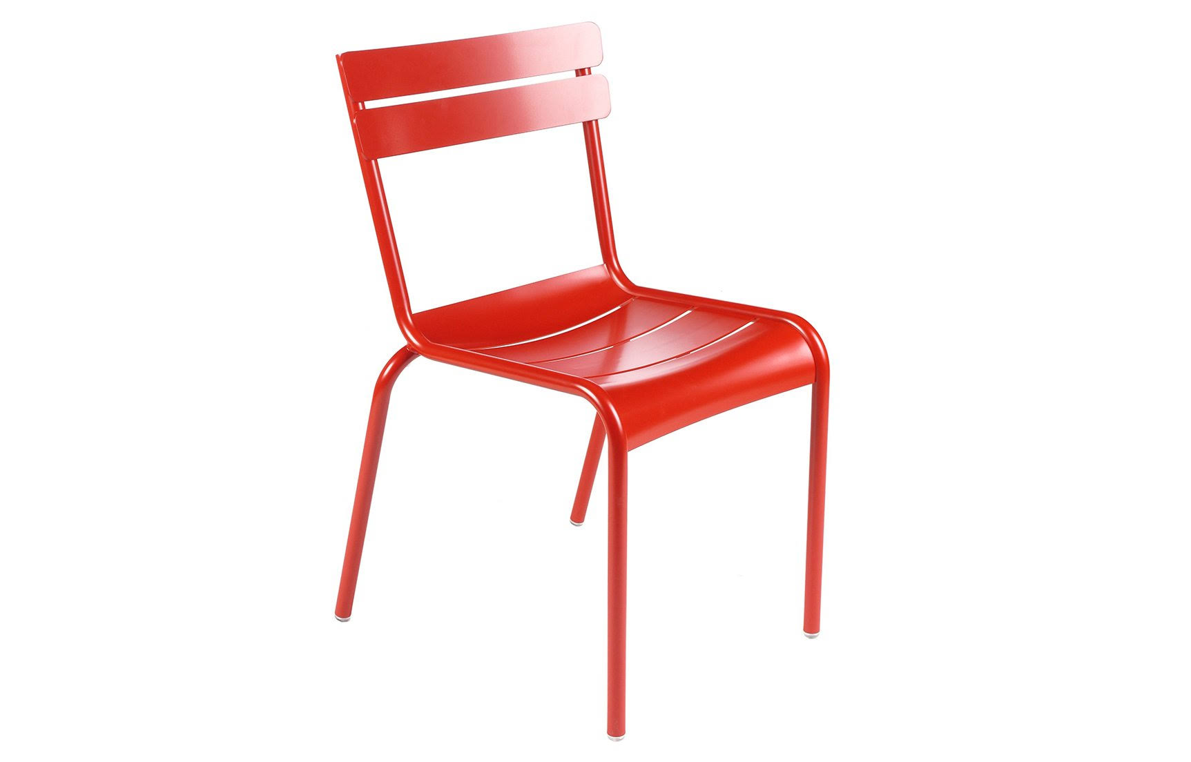 Luxembourg Stacking Patio Chair Fermob Poppy Red