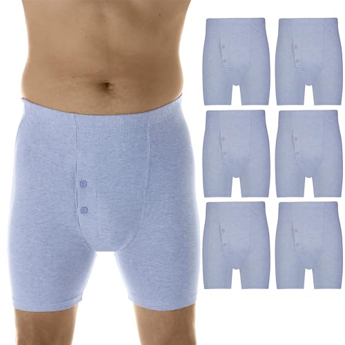 Wearever Men’s Incontinence Boxer Briefs for Bladder Control with Regular Absorbency