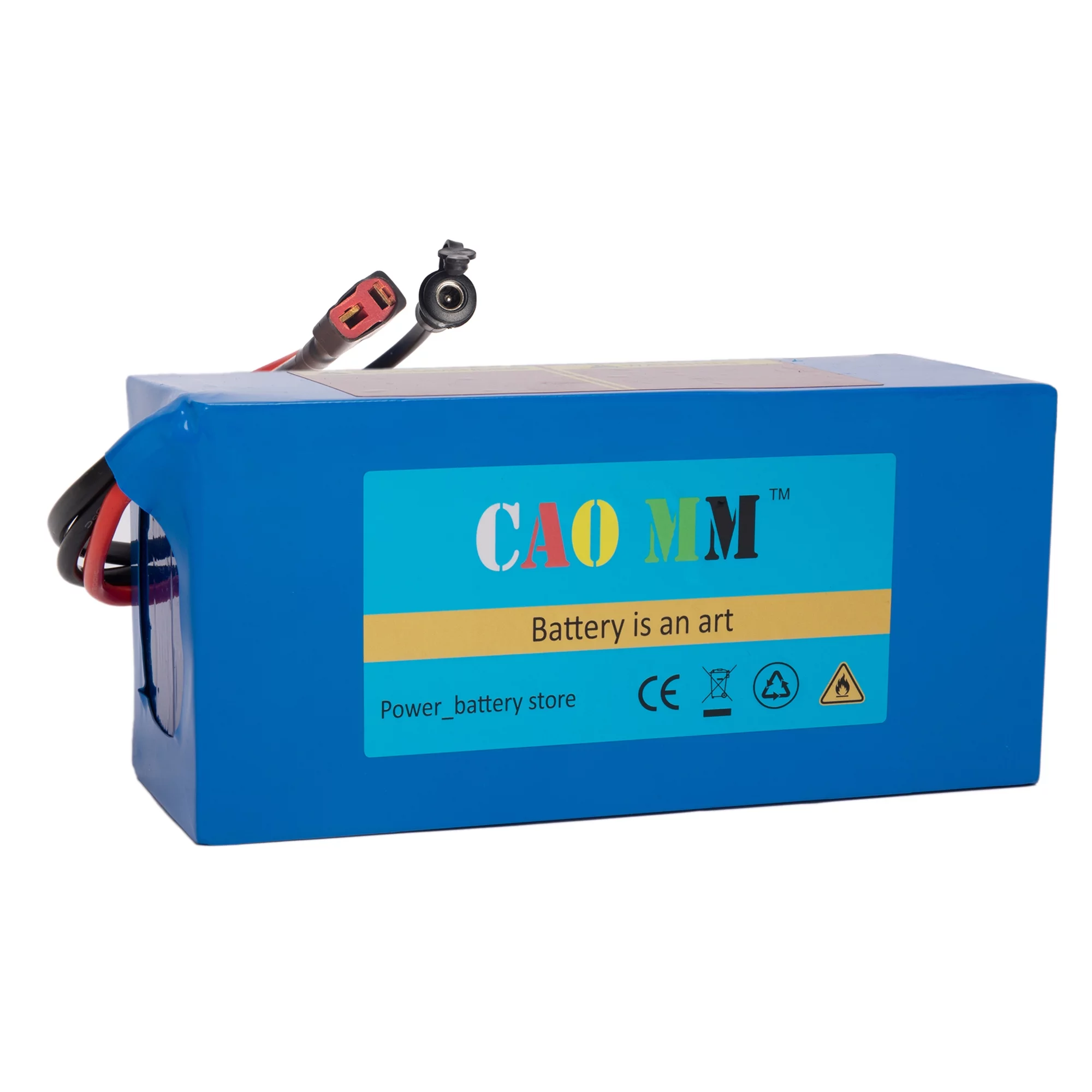 36V 10Ah Lithium Battery Without Charger T-Plug 36V Ebike Battery for 750W Electric Bike
