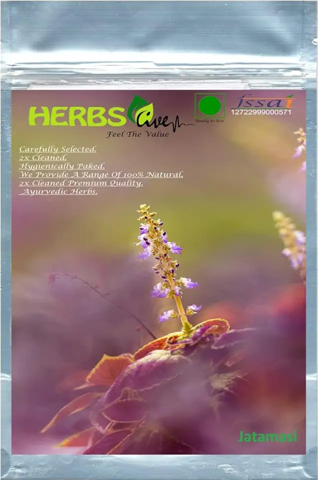Jatamasi (Spikenard) Musk Root - Jatamansi - Nardostachys Jatamansi - Balchad -(100 Grams) - Kansas Nuitrition - HNZSDS