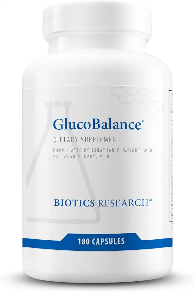 Biotics Research GlucoBalance Chromium, Vanadium, L carnitine Supplement, Supports Metabolic Health and Maintain Healthy Blood Lipid Levels