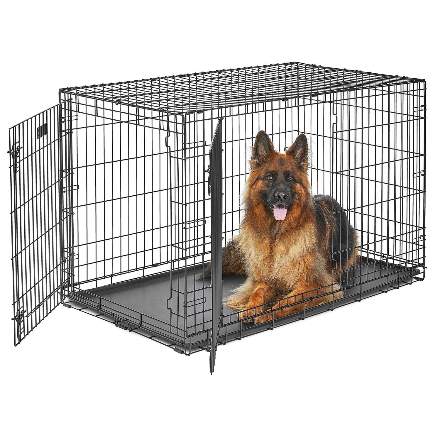 Midwest Life Stages Double Door Dog Crate - Pet Supplies online store