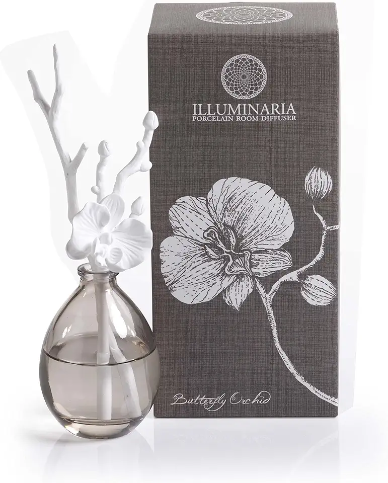 Essence of Jasmine ILLUMINARIA Branch Porcelain Diffuser - Kansas Nuitrition - HNZSDS