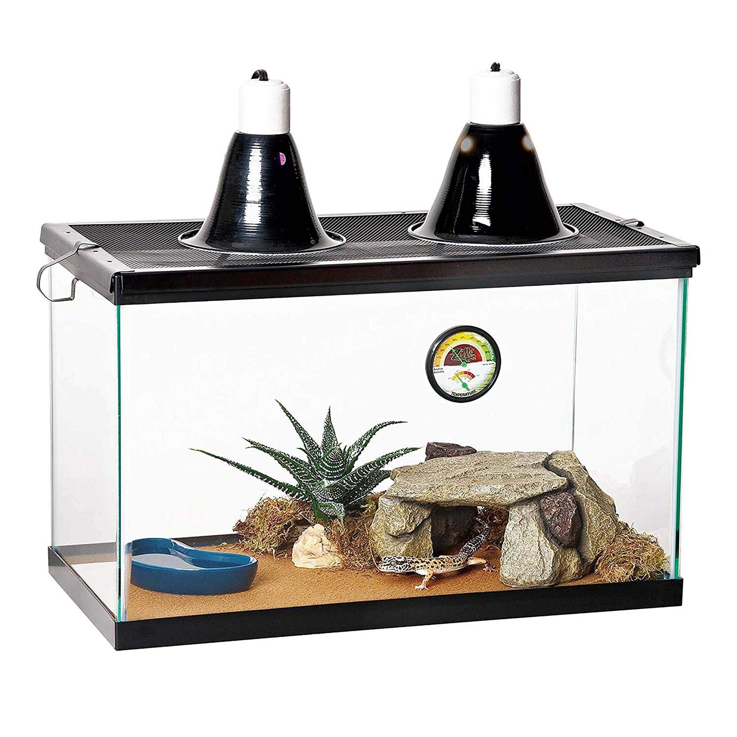 Zilla Desert Reptile Starter Kit 10 with Light and Heat - Pet Supplies online store