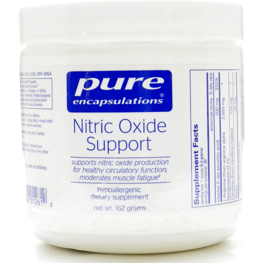 Nitric Oxide Support 162 gms by Pure Encapsulations - Kansas Nuitrition - HNZSDS