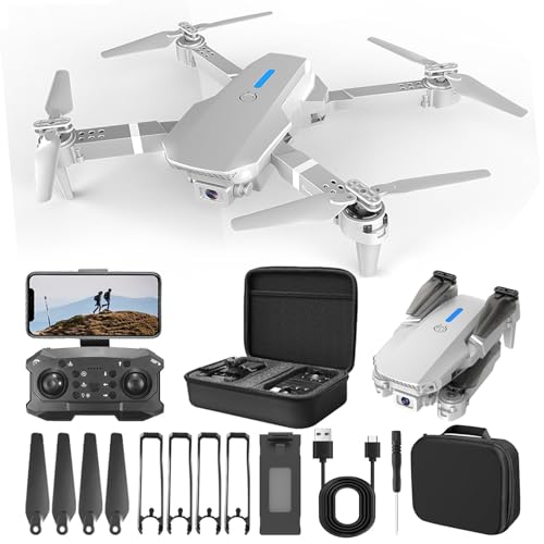 GPS Drone with Camera for Adults 4K with Brushless Motors, Drone With 1080P HD FPV Camera, Remote Control Toys Gifts For Kids