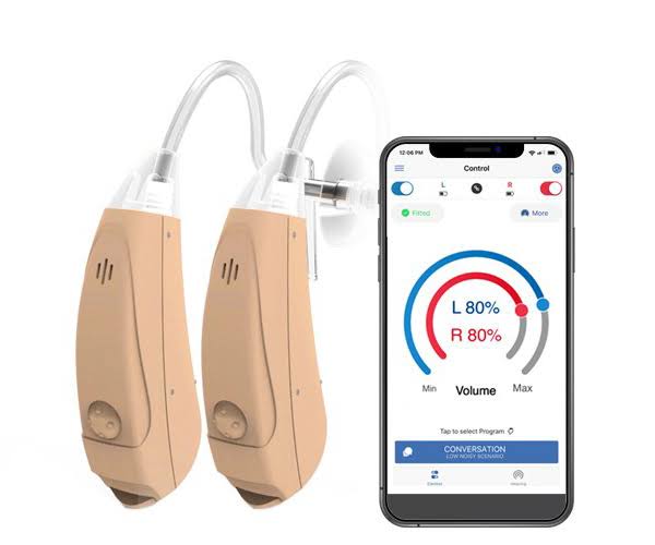 Official Otofonix Sona Hearing Aids, Bluetooth, App Controlled, Self-Fitting, Directional Microphones, Digital Noise Canceling