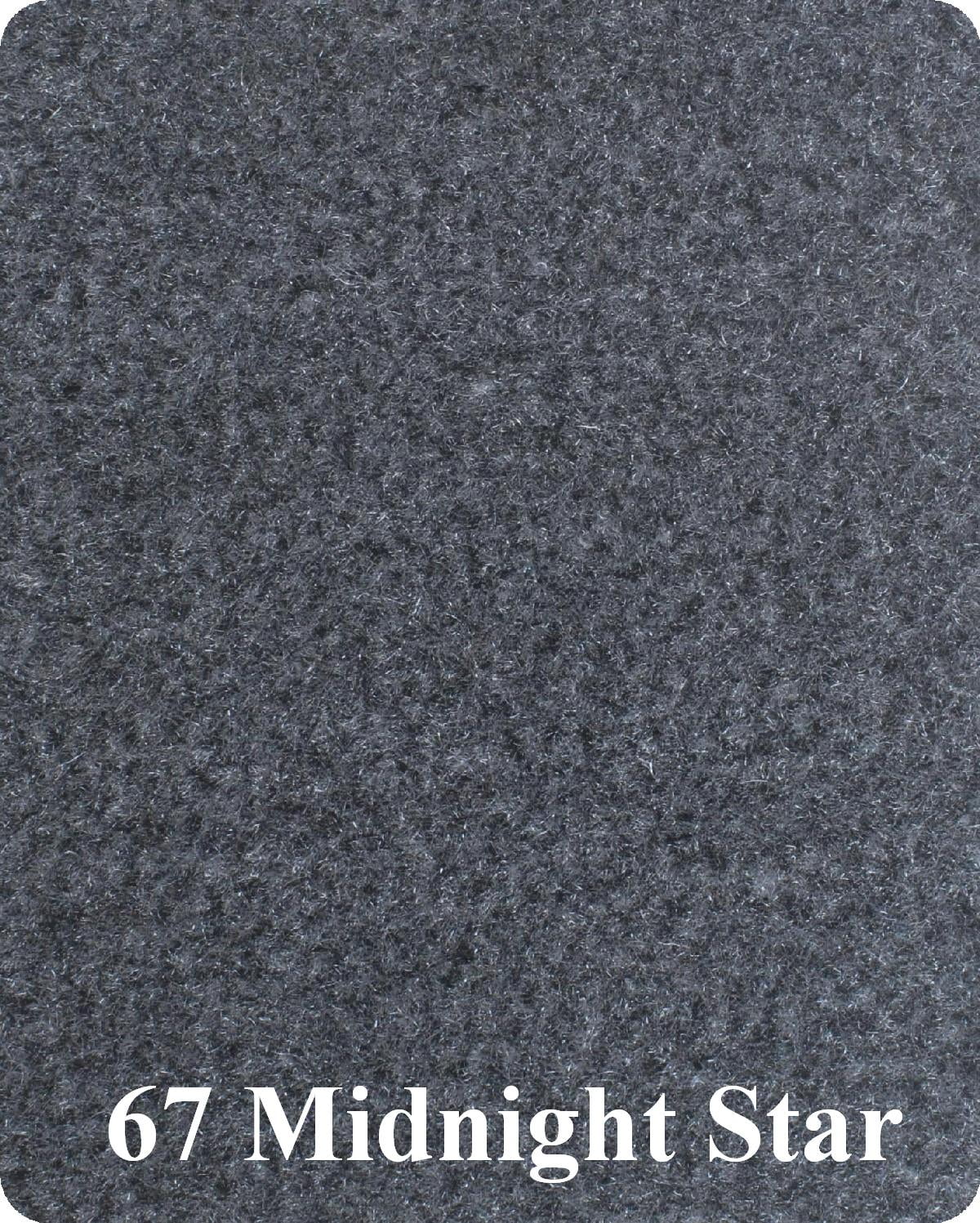 16 oz Cutpile Boat Carpet - Midnight Star / Charcoal - 6' x 5'