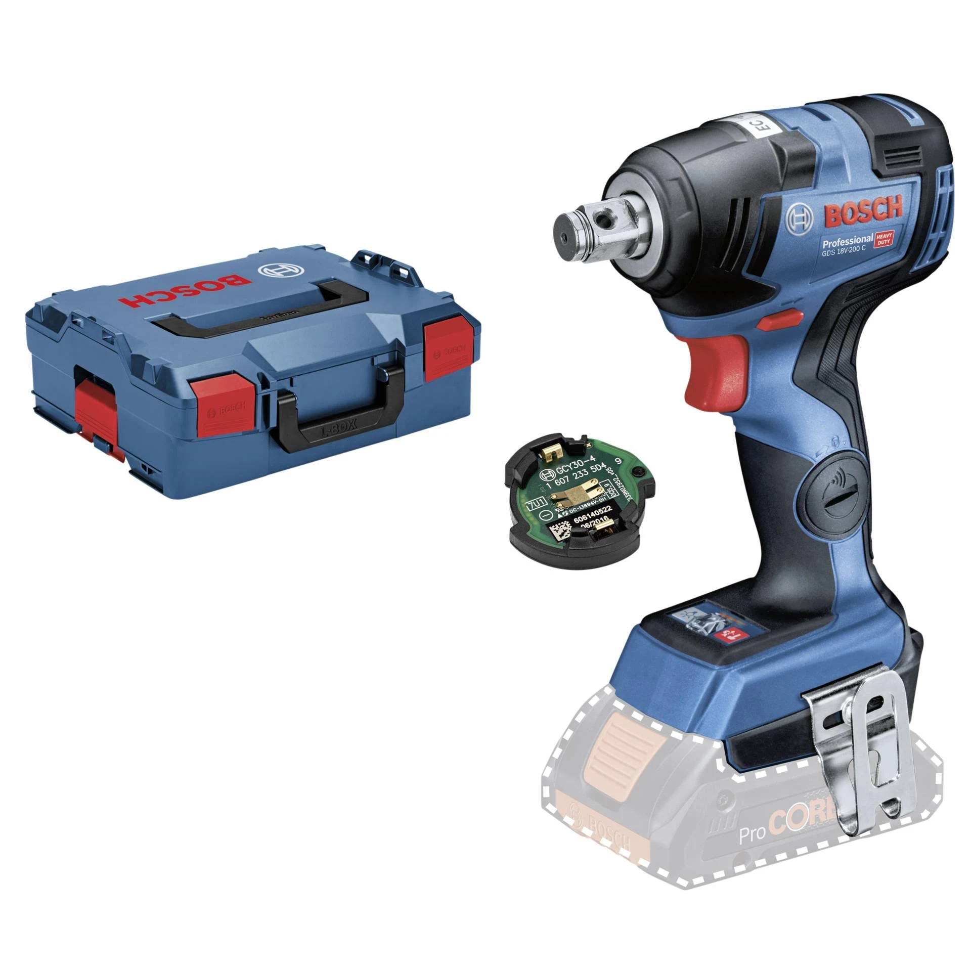Bosch GDS 18V-200 C 06019G4303 Cordless Impact Driver