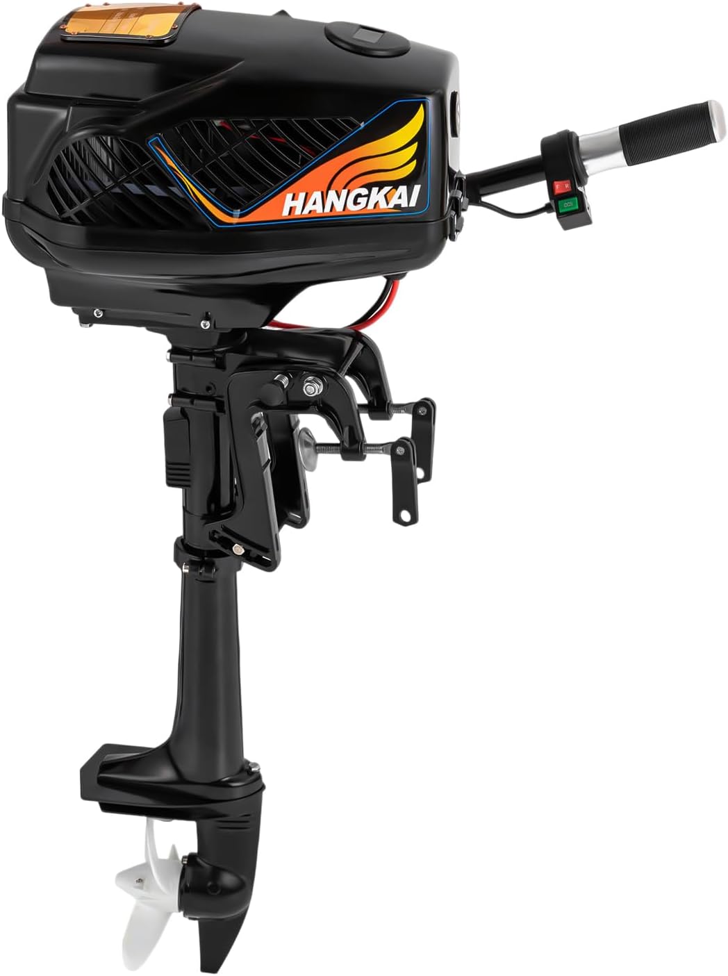 Short Shaft Electric Outboard Motor, Strong Power Trolling Boat Motor, 48V Fishing Boat Trolling Engine