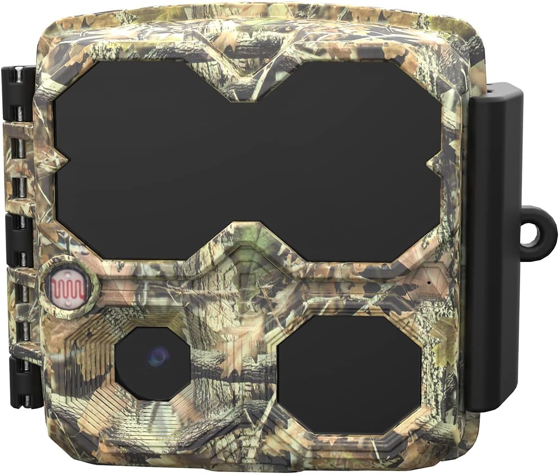 Mini Trail Camera 12MP 1080P, Hunting Camera Waterproof IPX6 Game Camera with Night Vision Motion Activated Video Cam for Wildlife Detecting