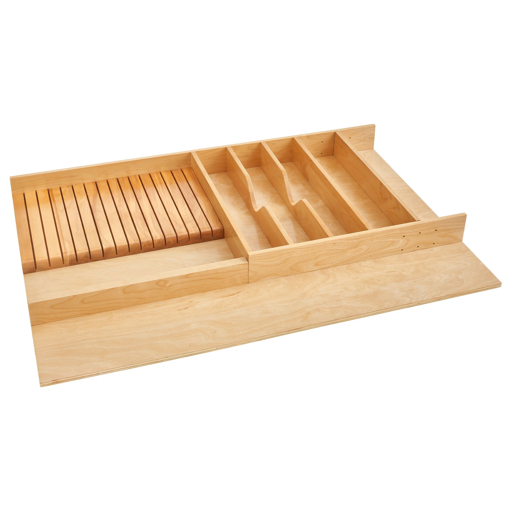 Rev-A-Shelf 4WUTKB-36SH-1 33"x22" Shallow Utility/Knife Block Drawer Insert