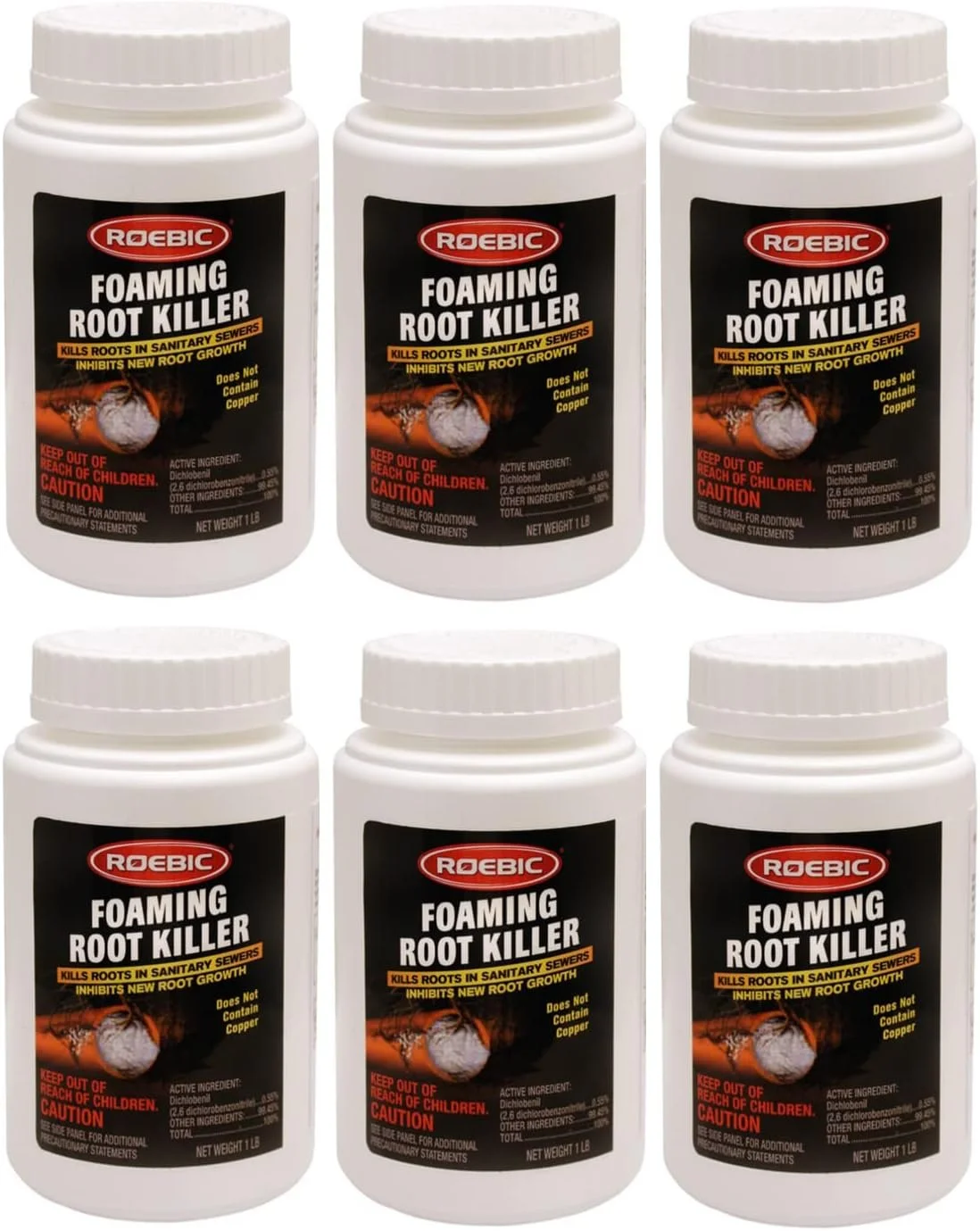 Roebic Foaming Root Killer - Quantity 6 - Curated Treasures Market
