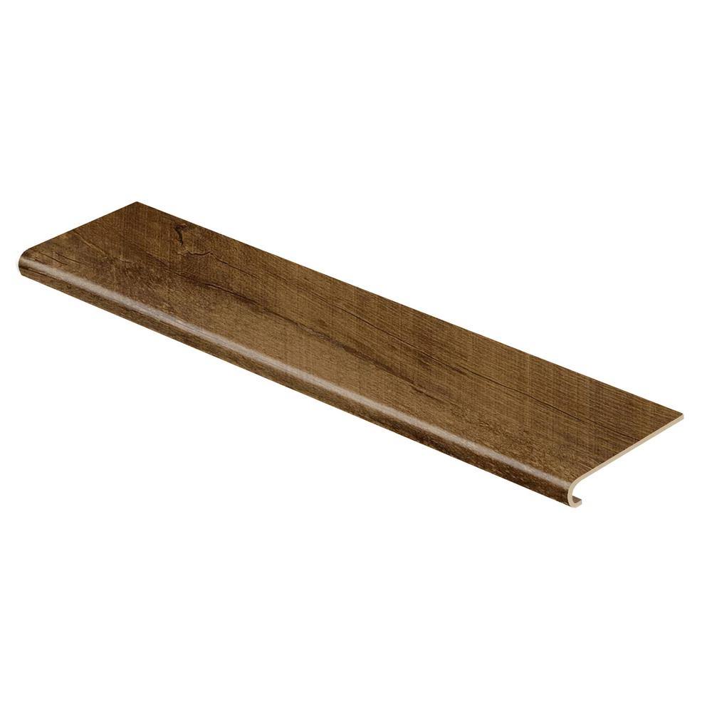 Cap A Tread Copperhill 94 in. L x 12-1/8 in. W x 1-11/16 in. T Vinyl Overlay to Cover Stairs 1 in. Thick