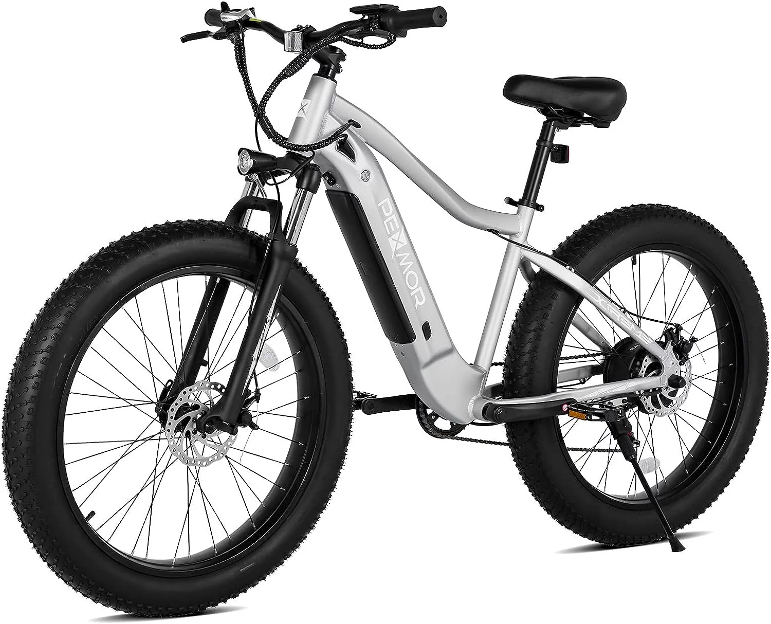 PEXMOR Electric Bike for Adults, 750W Ebike Electric Bicycle for Adults 48V 14AH Removable LG Battery, 26" Fat Tire Snow Beach Mountain E Bike