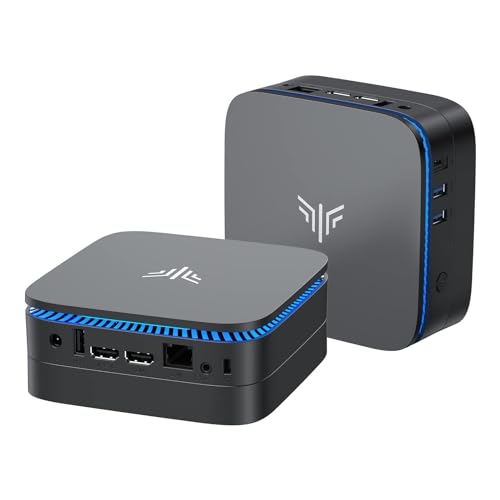KAMRUI Mini PC, AK1 Plus, 12th Gen N95 Processor (Up to 3.4GHz), Mini Desktop Computers 16GB DDR4 1TB SSD Support 4K UHD, LAN, WiFi/BT 4.2