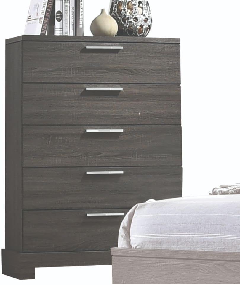 ACME Lantha Chest - - Gray Oak