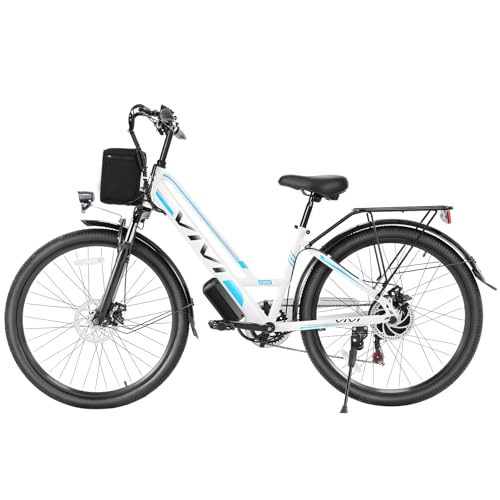 Vivi Electric Bike 500W Cruiser Ebike 26" Electric Bike for Adults, Commuter Electric Bicycles