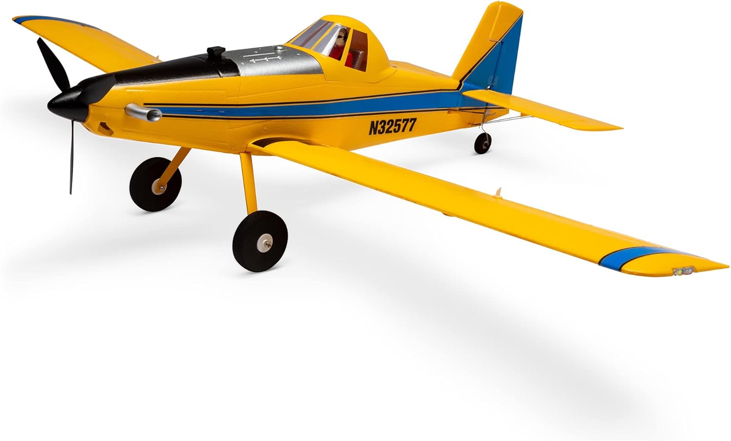 E-flite RC Airplane UMX Air Tractor Bind-N-Fly Basic Transmitter Battery and Charger Not Included with AS3X and Safe Select EFLU16450 Airplanes B&F