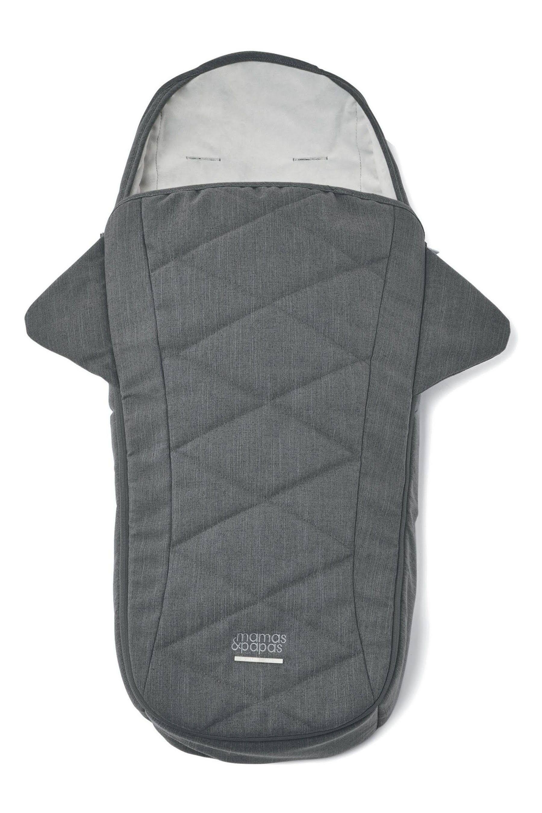 Mamas u0026 Papas Strada Footmuff - Grey Mist