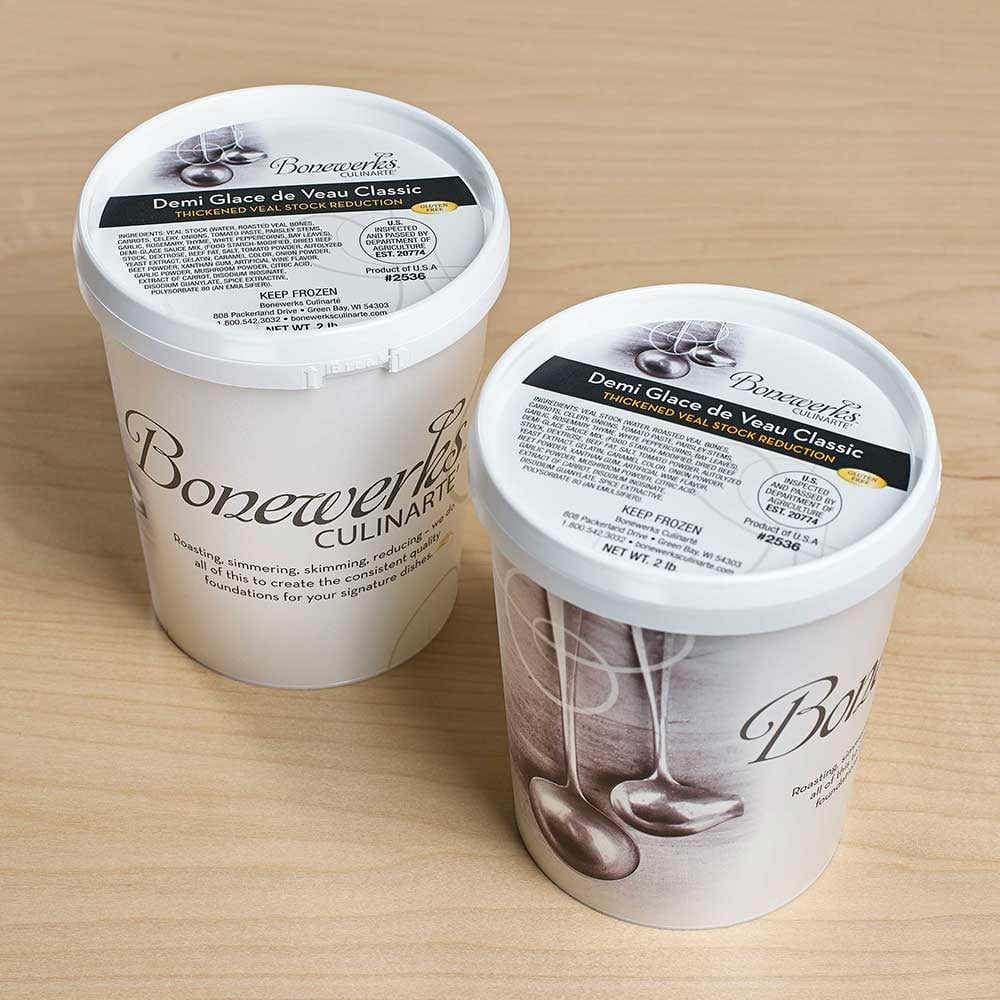Bonewerks Culinarte Thickened Veal Stock Reduction, 2 Pound -- 6 per Case.
