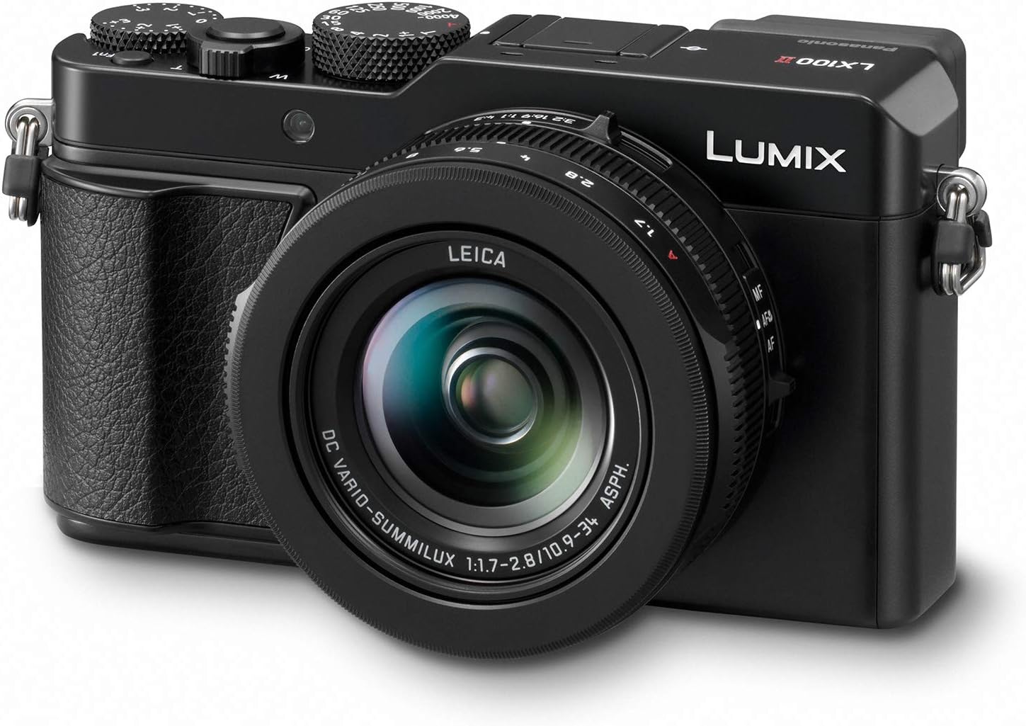 Panasonic Lumix LX100 II Large Four Thirds 21.7 MP Multi Aspect Sensor 24-75mm Leica DC VARIO-SUMMILUX F1.7-2.8 Lens Wi-Fi and Bluetooth Camera with