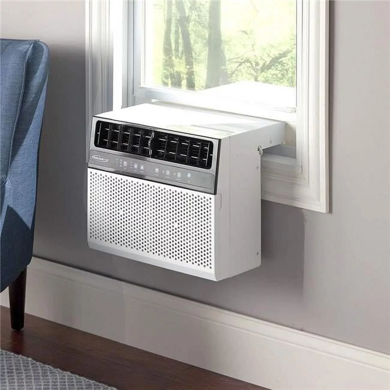8000 BTU Saddle Window AC with Wi-Fi & Voice control