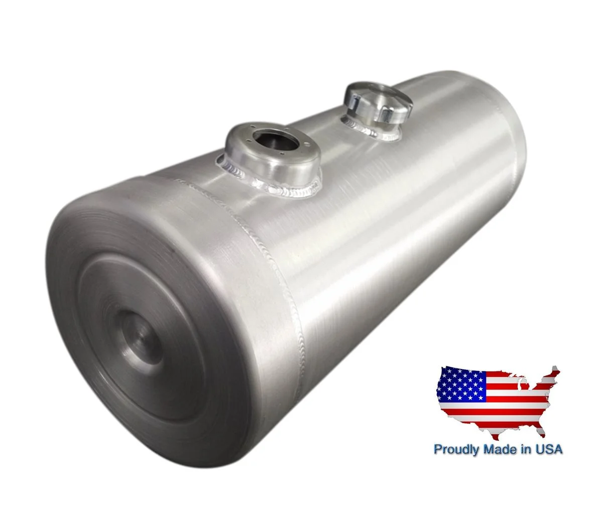 10x30 Center Fill Spun Aluminum Gas Tank - 10 Gallon 1/4 NPT