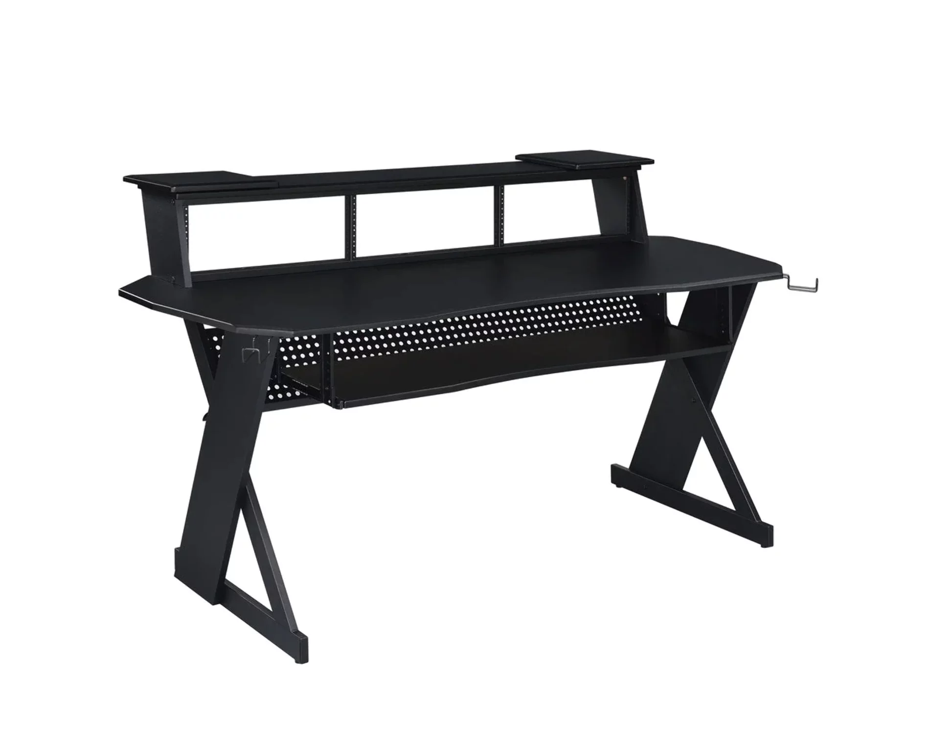 Musiea EX100 Series Music Recording Studio Desk Workstation w/3 x 4U Rack - Curated Treasures Market