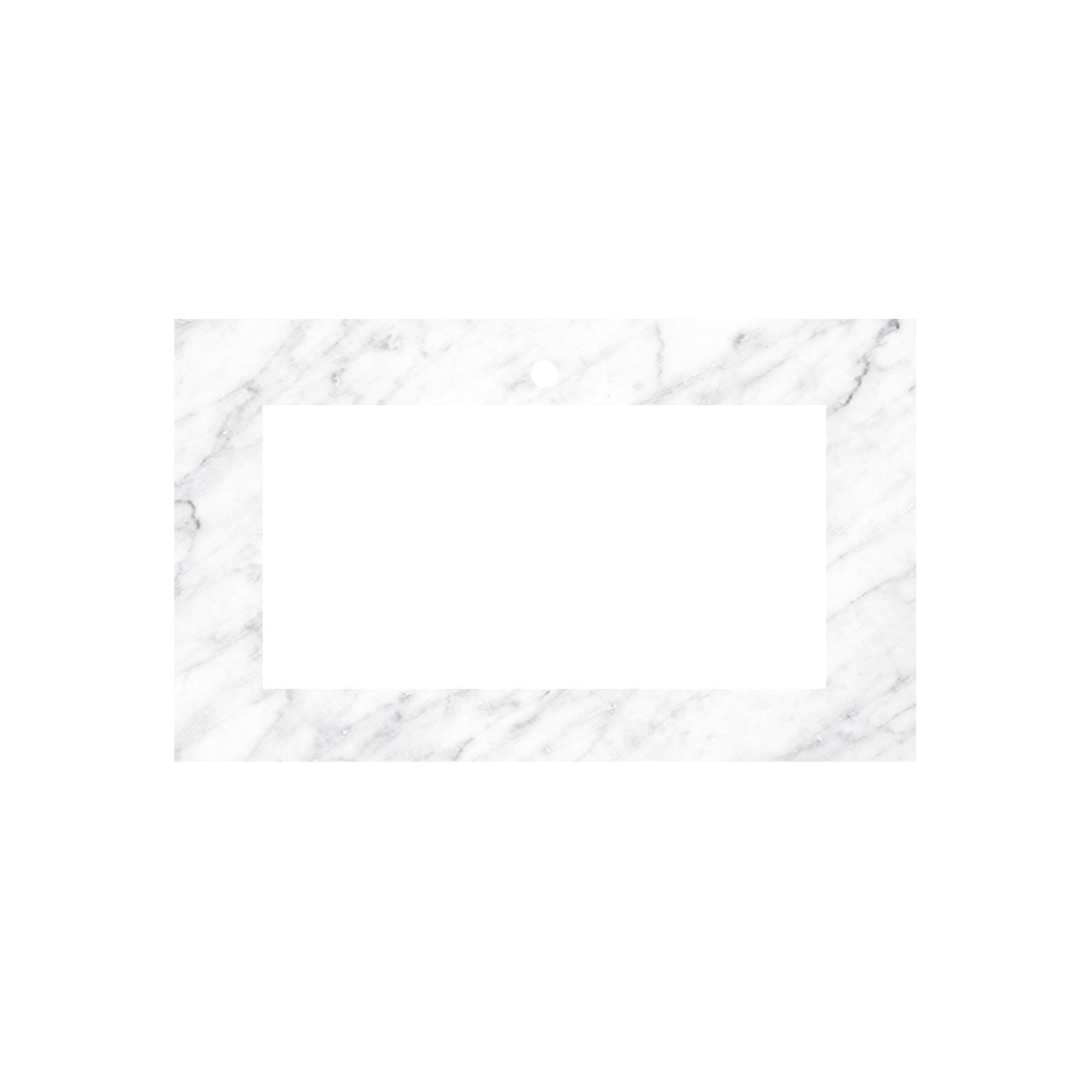 Native Trails 36 in. Single Carrara Vanity Top