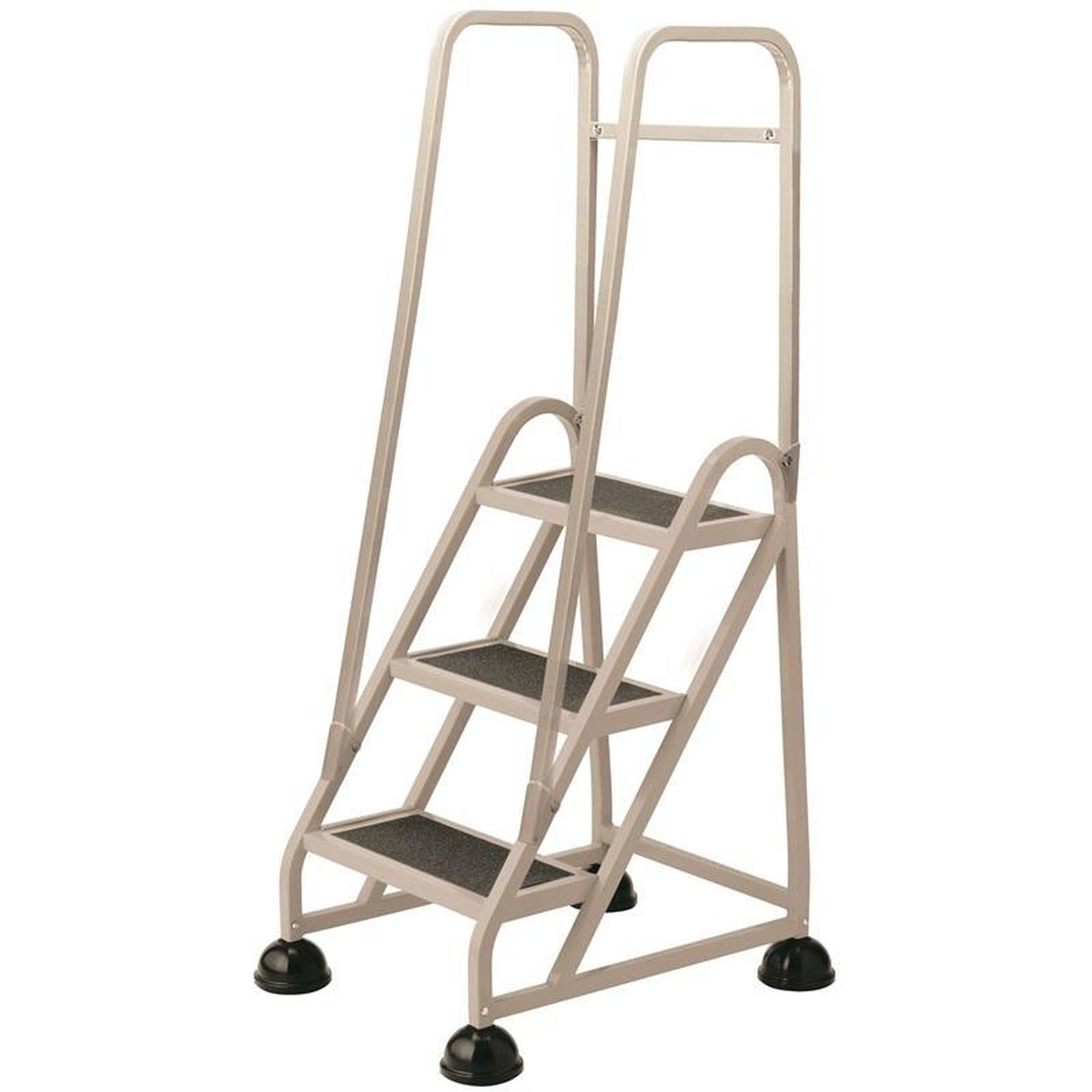 Cramer Stop Step 3 Step Ladder with Double Handrail - Beige, 1033-19